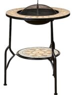 Mesa Exterior Mosaico Importada Con Brasero Mod Exclusivo ! Multicolor - Image 2