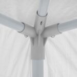 Gazebo 3x3 Blanco 100 % Impermeable Polietileno Ramos Mejia - Image 3