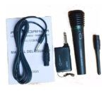 Micrófono Inalámbrico Dinámico Noganet Ng-mi308 Karaoke Unidireccional Negro - Image 5