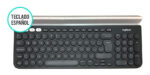 Teclado Logitech Qwerty Español Latinoamérica Color Negro Y Blanco Negro/blanco - Image 6