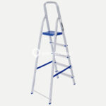 Escalera 5 Escalones Aluminio 1.08 Mts Mor Color Aluminio - Image 10