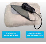 Masajeador Electrico Gama Almohadilla Pm 540 Espalda Cintura Color Gris - Image 5