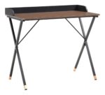 Set Escritorio + Estante Bachelor Office Madera Y Metal - Image 2