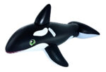 Inflable Ballena Orca Gigante Bestway Playa Pileta 41009 Color Negro Con Blanco Negro/blanco - Image 2
