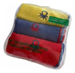 Set Toallas Microfibra Benetton Con Estuche Premium Transparente Estuche - Image 3