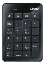 Teclado Numérico Usb Dinax Negro Para Pc Y Consolas Xbox Ps4