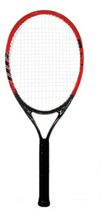 Raqueta Tenis Junior Aluminio Liviana Opciones + Funda Color Rojo Tamaño Del Grip 2