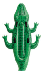 Colchoneta Inflable Intex Cocodrilo Calidad Premium Verde - Image 7