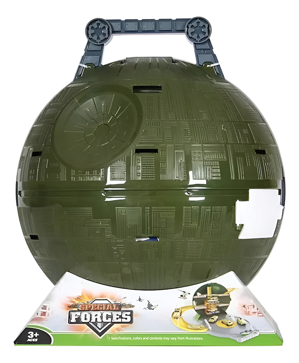 D_NQ_NP_695516-MLA102214092063_122025-F.jpg Mochila Con Soldaditos Militares Para Jugar Blower Military Verde Oscuro - Image 1