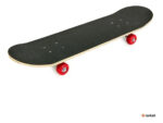 Skate Patineta Freestyle Maple Lija Antideslizante Diseño Ruedas Rojo - Image 2