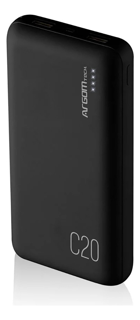 D_NQ_NP_714570-MLA99934814925_112025-F.jpg Cargador Portátil Argomtech C20 20000mah Negro Power Bank - Image 1