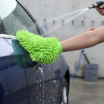 Guante Microfibra Doble Cara Auto Alta Calidad Ramos Mejia Verde Fluo - Image 2