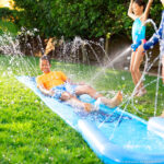 Deslizable Nerf Con Pistola De Agua Calidad Premium Azul - Image 2