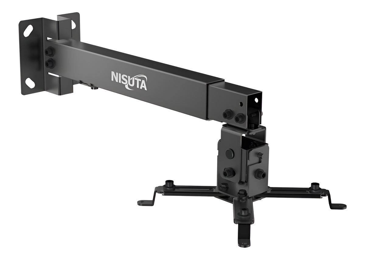 D_NQ_NP_844553-MLA96415260013_102025-F.jpg Soporte Para Proyector Brazo Ajustable Reforzado Ramos Mejia Negro - Image 1