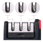 Afilador De Cuchillos 3 En 1 Con Piedra Ceramica Ramos Mejia - Image 3