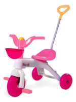 Triciclo De Metal Retro Bocina Importado Freno Ramos Premium