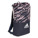 MOCHILA ADIDAS ZINE CORE GRAPHIC ROSA CON NEGRO - Image 3