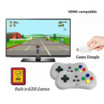 CONSOLA INALAMBRICA RETRO 2 JOYSTICKS USB PARA TV GAME DONGLE - Image 3