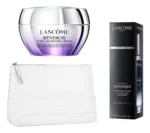 SET DE BELLEZA LANCOME PARIS CREMA ANTI AGE RENERGIE 30ML + FRAGANCIA ADVANCED GENIFIQUE 50ML + PORTA COSMÉTICOS