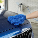 Guante Microfibra Doble Cara Auto Alta Calidad Ramos Mejia Azul - Image 2