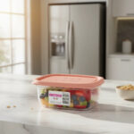 Recipiente Hermetico Plastico San Remo Contenedor Alimentos Rosa - Image 3