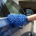 Guante Microfibra Doble Cara Auto Alta Calidad Ramos Mejia Azul - Image 4