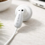 Auricular Sony In Ear Clasico Con Cable Liviano Comodo Blanco - Image 3