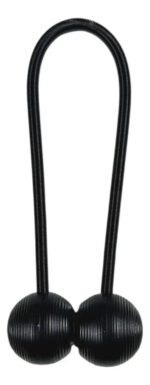 Sujetador De Cortina Con Borlas Magnetico Iman Agarre Fuerte Negro