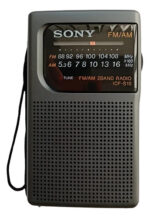 Radio Portatil Sony Analogica Fm Am Con Parlante Vintage