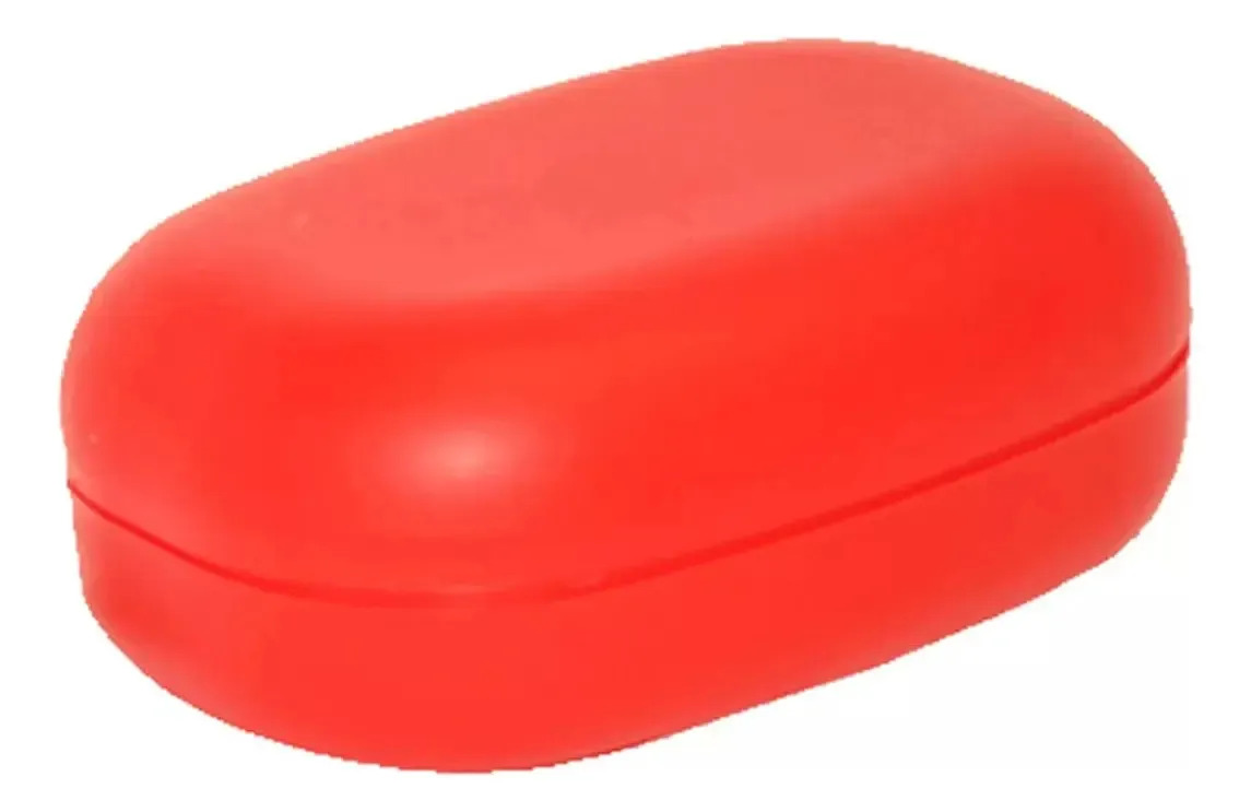 D_NQ_NP_619217-MLA110042558122_042026-F.jpg Jabonera De Plastico Con Bisagra Reforzada Calidad Premium Color Naranja - Image 1