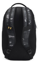Mochila Under Armour Hustle 6.0 Backpack Negro Unisex Lisa Color Black Metallic Gold 29l Black / Black / Metallic Gold Liso - Image 2