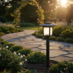 Estacas Solares Led Jardin Vintage Pack X2 Luz Exterior