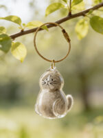 Llavero Transparente Guarda Pelo Mascota Gato Ramos Mejia - Image 3