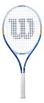 Raqueta Tenis Wilson 25 Junior Infantil Equipos Premium Color Boca Juniors Tamaño Del Grip 3 7/8