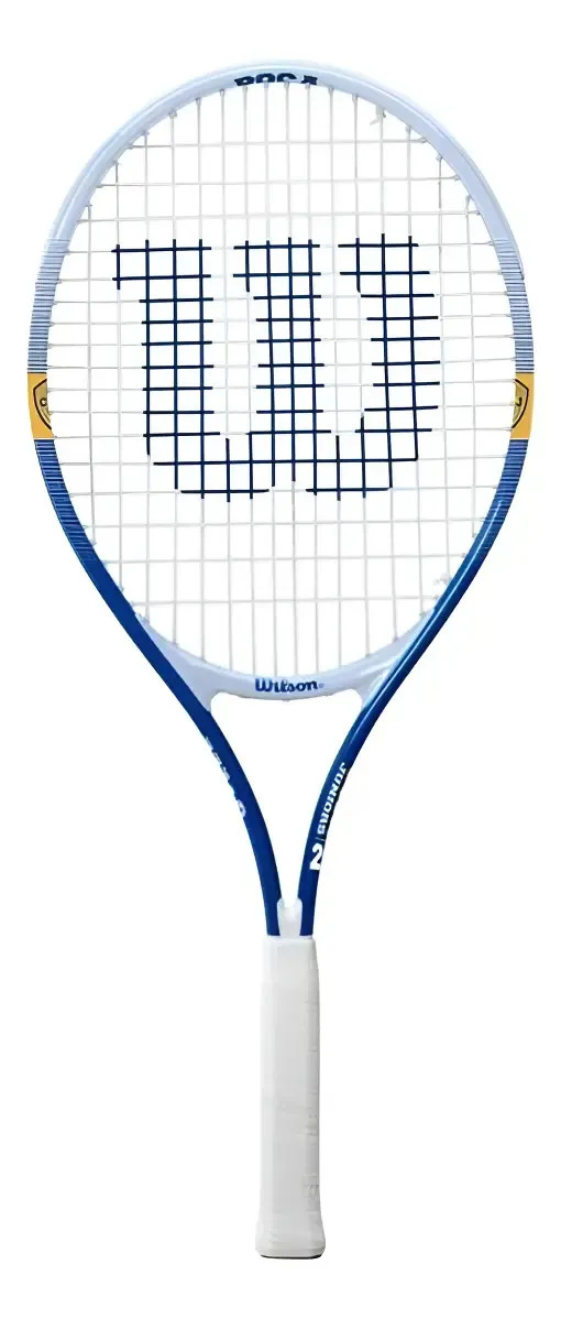 D_NQ_NP_693401-MLA110127165414_042026-F.jpg Raqueta Tenis Wilson 25 Junior Infantil Equipos Premium Color Boca Juniors Tamaño Del Grip 3 7/8 - Image 1