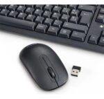 Kit Teclado Mouse Inalambrico Verbatim + Hub Usb De Negro - Image 2