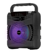 Parlante Portátil Bluetooth Panacom Sp-3042 Negro Con Usb Y Fm