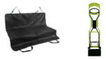 Kit Mascotas: Funda Perro Auto Asiento Trasero Premium + Pala Recolectora Desechos Jardin