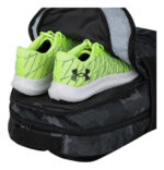 Mochila Under Armour Hustle 6.0 Backpack Negro Unisex Lisa Color Black Metallic Gold 29l Black / Black / Metallic Gold Liso - Image 10