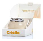 Mate Criollo De Ceramica Con Bombilla De Acero Inoxidable Color Beige