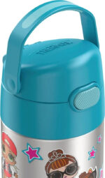 Termo Botella Termica Thermos Kids Con Bombilla Premium - Image 2