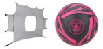 Kit Futbol: Red Entrenamiento Plegable Negra + Pelota Puma Manchester City Reforzada