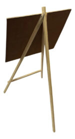 Pizarron Infantil Caballete Madera + Tizas Niños Ramos Mejia - Image 2