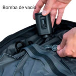 Mochila Kolke Kvm-722 De Viaje Compresión Al Vacío Viral Tiktok Impermeable Antirrobo Notebook Carry On Grande Negro Liso - Image 10