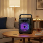 Parlante Bluetooth Portatil Panacom 5w Luz Led Radio Bateria - Image 7