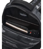 Mochila Under Armour Hustle 6.0 Backpack Negro Unisex Lisa Color Black Metallic Gold 29l Black / Black / Metallic Gold Liso - Image 3