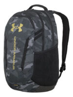 Mochila Under Armour Hustle 6.0 Backpack Negro Unisex Lisa Color Black Metallic Gold 29l Black / Black / Metallic Gold Liso - Image 7