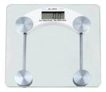 Balanza De Baño Cuadrada Digital 180 Kg Vidrio Templado Transparente