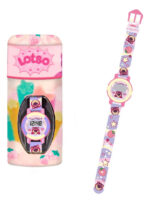 Reloj Infantil + Alcancía Lata Original Regalo Ideal Niños