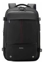 Mochila Kolke Kvm-722 De Viaje Compresión Al Vacío Viral Tiktok Impermeable Antirrobo Notebook Carry On Grande Negro Liso